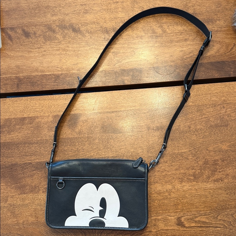 Disney x Coach Winking Mickey Mouse Crossbody Bag